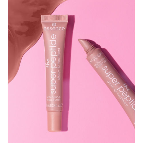 essence - Balsamo labbra + set di accessori The Super Peptide - 01: All Toffee'd Up!