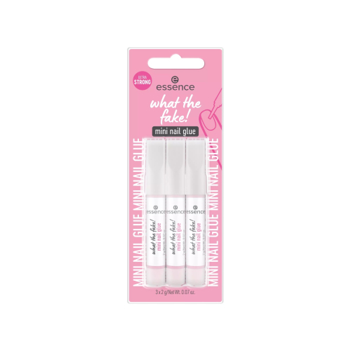 essence - Set di 3 mini colle per unghie What The Fake!