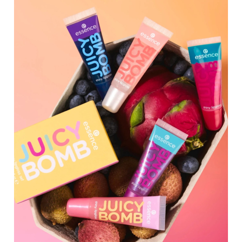 essence - Set di lucidalabbra Juicy Bomb Shinny