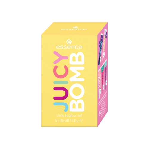 essence - Set di lucidalabbra Juicy Bomb Shinny