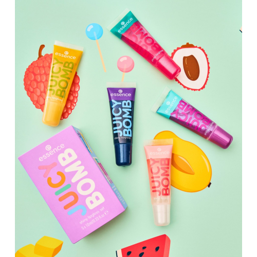 essence - Set di lucidalabbra Juicy Bomb - Sweet treats