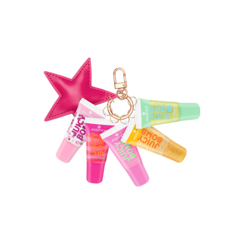 essence - Set di lucidalabbra Mini Juicy Bomb - Holiday Happiness