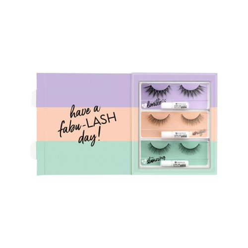 essence - Set di ciglia finte 3 x Lash Like A Boss - 01: My most loved lashes