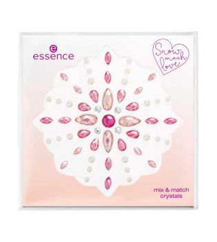 essence - *Snow much love* - Gioielli Viso Adesivi Mix & Match Crystals