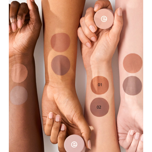 essence - Ombretto in crema opaco - 02: Taupe