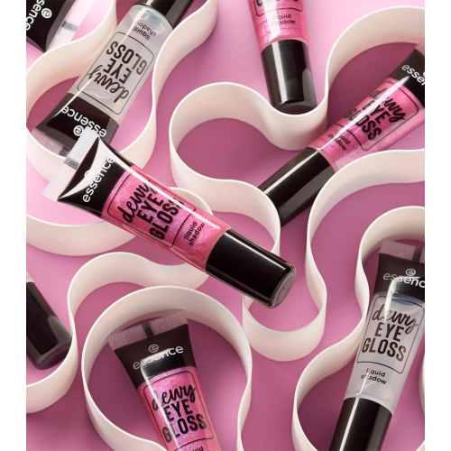essence - Ombretto liquido Dewy Eye Gloss - 01: Crystal Clear