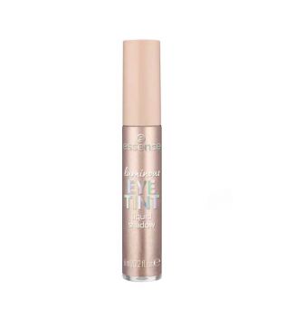 essence - Ombretto liquido Luminous Eye Tint - 03: Shimmering Taupe
