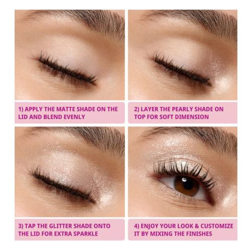 essence - Ombretto monocromatico Mono - 02: Rosy Sparkle