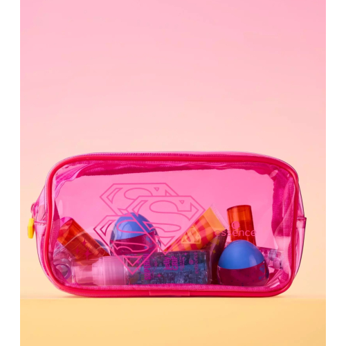 essence - *Superman* - Borsa da toilette trasparente