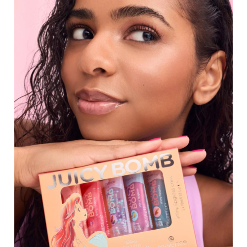 essence - *The Little Mermaid* - Set di lucidalabbra Juicy Bomb