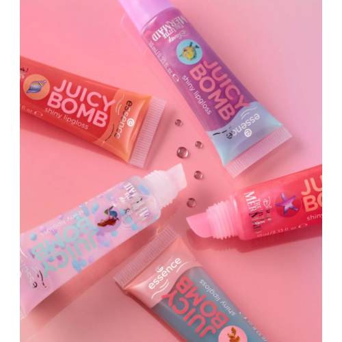 essence - *The Little Mermaid* - Set di lucidalabbra Juicy Bomb
