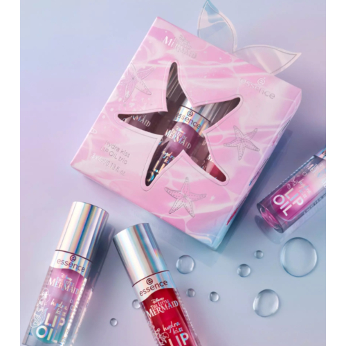 essence - *The Little Mermaid* - Trio di oli per labbra Hydra Kiss