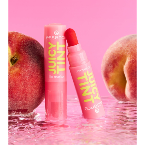 essence - Tinte labiale Juicy Tint Lip Marker - 01: Peach Pop