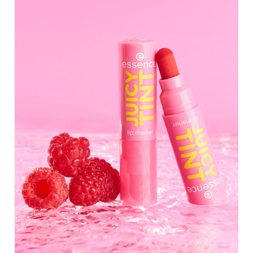 essence - Tinte labiale Juicy Tint Lip Marker - 04: Raspberry Rush