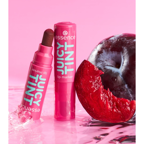 essence - Tinte labiale Juicy Tint Lip Marker - 05: Plum Party