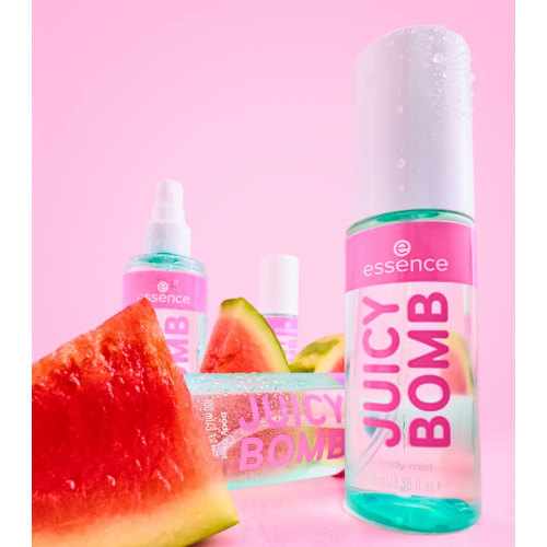 essence - *Tropical* - Spray per il corpo Juicy Bomb - 107: Watermelon Wave