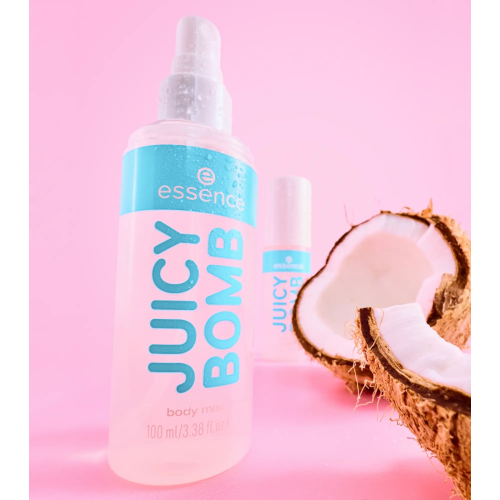 essence - *Tropical* - Spray per il corpo Juicy Bomb - 109: Coconut Crush