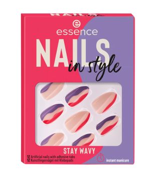 essence - Unghie finte Nails in Style - 13: Stay Wavy