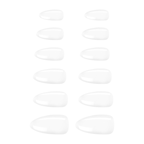 essence - Uñas postizas Press-on What The Fake! Press & Go - 02: Bare White