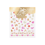 essence - *Xmas Kisses* - Adesivi per unghie - Mistletoe Magic, Stick Around!