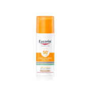 Eucerin - Crema solare gel colorata SPF50 Oil Control - Medio