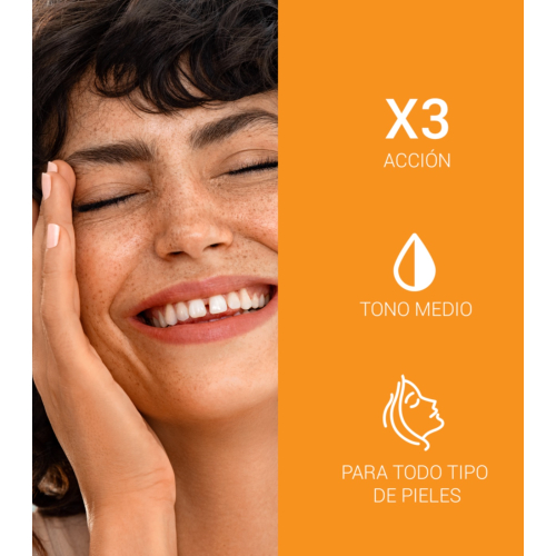 Eucerin - Crema solare fluida colorata antietà SPF50+ Photoaging Control - Medio