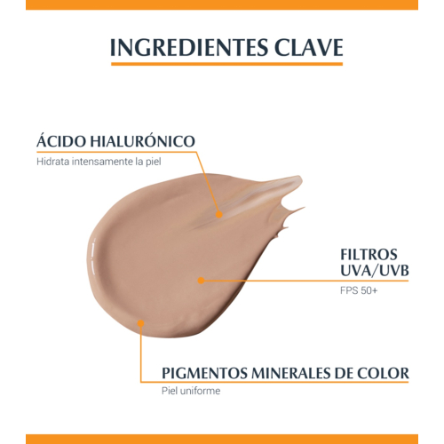 Eucerin - Crema solare fluida colorata antietà SPF50+ Photoaging Control - Medio