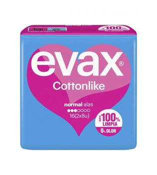 Evax - Normale comprime le ali Cottonlike - 16 unità