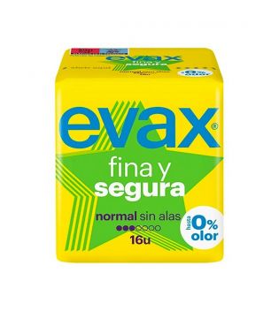 Evax - Comprime normali senza ali Fina y Segura - 16 unità