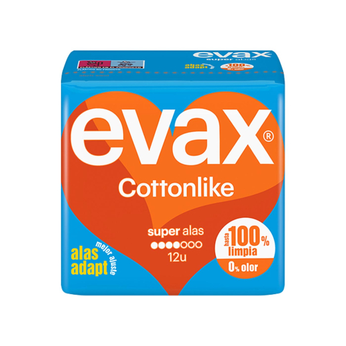 Evax - Super wing pads Cottonlike - 12 unità