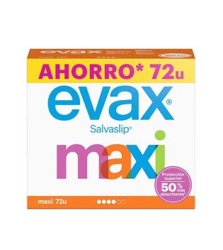 Evax - Maxi salvaslip - 72 unità