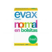 Evax - Salvaslip normale fresh in sacchetti - 40 unità