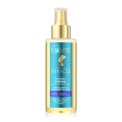 Eveline Cosmetics - Olio rassodante intenso per il corpo e il petto Egyptian Miracle