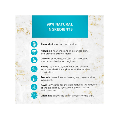 Eveline Cosmetics - Olio rassodante intenso per il corpo e il petto Egyptian Miracle