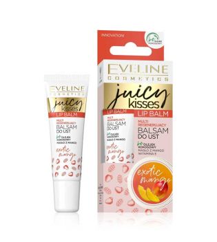 Eveline Cosmetics - Balsamo labbra Juicy Kisses - Exotic mango