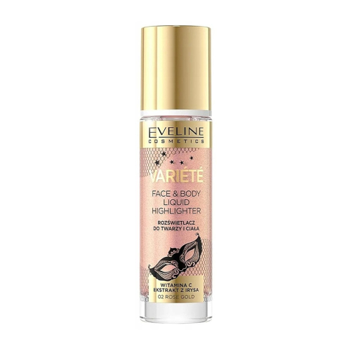 Eveline Cosmetics - Illuminante viso e corpo Variété - 02: Rose Gold