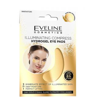 Eveline Cosmetics - Bende idrogel per gli occhi Illuminating Compress