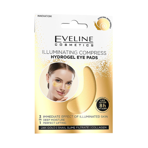 Eveline Cosmetics - Bende idrogel per gli occhi Illuminating Compress