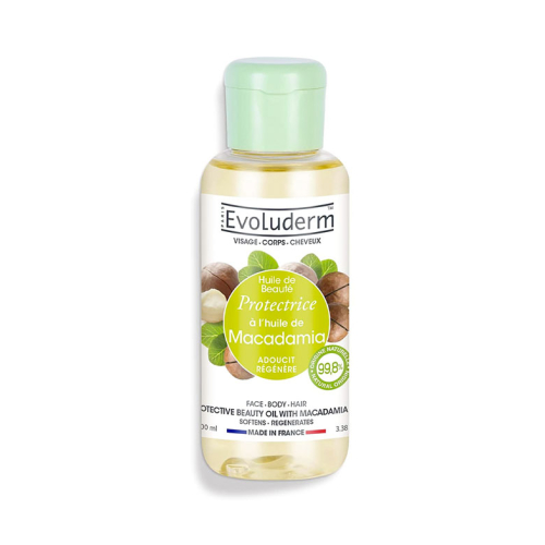 Evoluderm - Olio multiuso con olio di macadamia 100ml