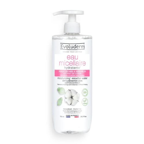 Evoluderm - Acqua micellare - Pelli secche e sensibili - 750ml