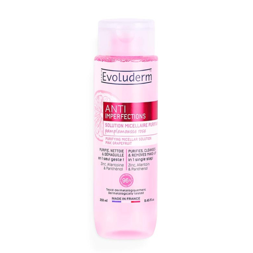 Evoluderm - Acqua micellare purificante anti-macchie
