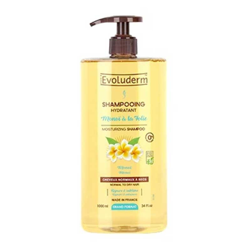 Evoluderm - Shampoo idratante Monoï à la Folie - 1000ml