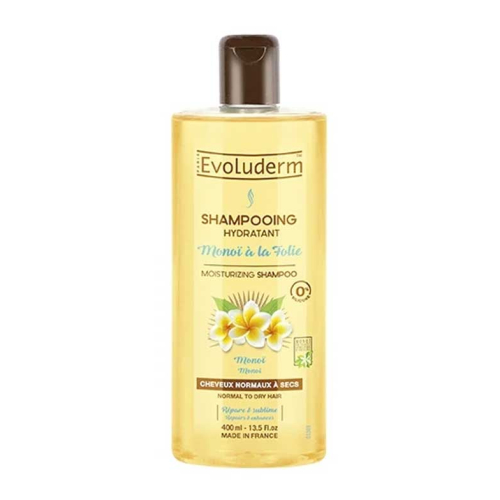Evoluderm - Shampoo idratante Monoï à la Folie - 400ml