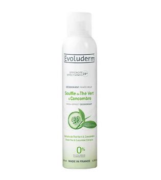 Evoluderm - Deodorante rinfrescante - Souffle de Thé vert & Concombre