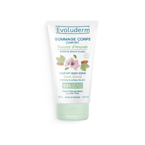 Evoluderm - Scrub corpo comfort Douceur d'Amande - Pelle sensibile