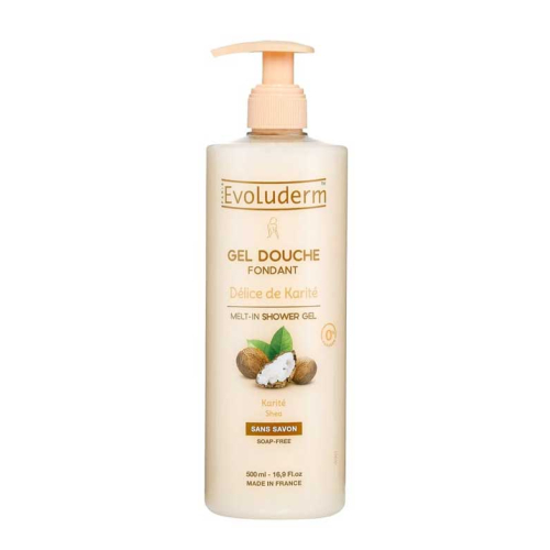 Evoluderm - Gel doccia fondente - Délice de Karité - 500ml