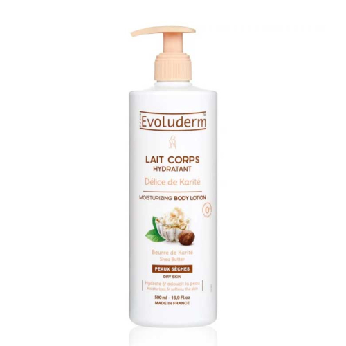 Evoluderm - Latte corpo idratante - Délice de Karité - 500ml