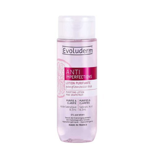 Evoluderm - Lozione purificante anti-imperfezioni - Pelle mista a grassa - 250ml