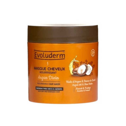 Evoluderm - Maschera nutriente per capelli Argan Divin - 500ml