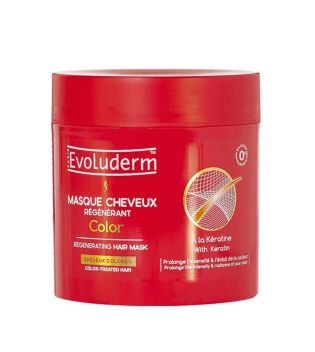 Evoluderm - Maschera per capelli rigenerante Color - 500ml